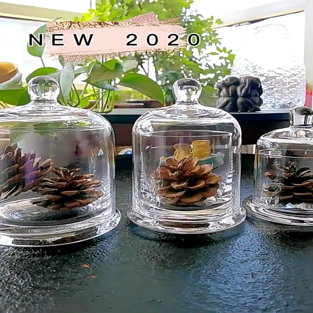 Candle Making Jars With Lids - Szklany słoik do przechowywania, wieczna roślina,