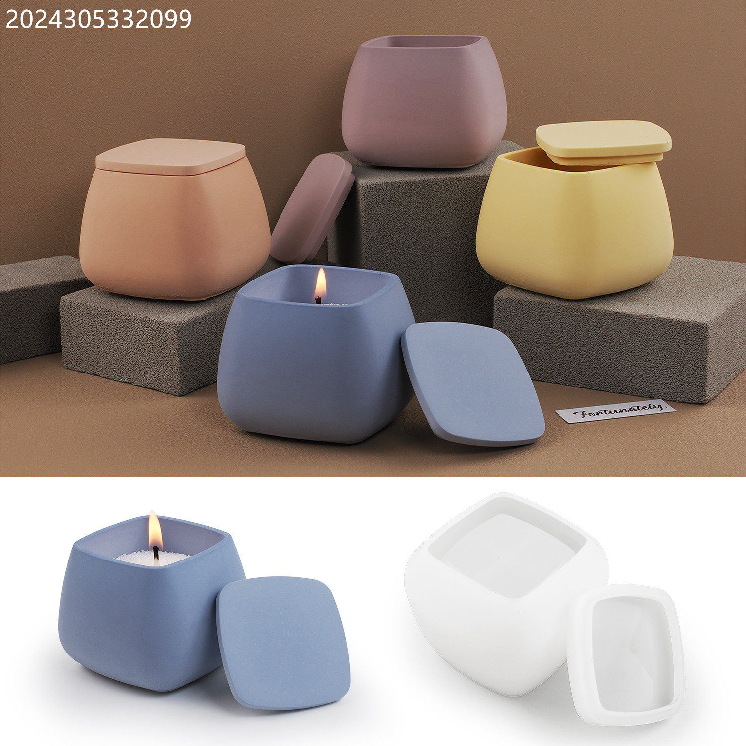 Forma silikonowa DIY do żywicy – Candle Making Jars With Lids recenzja i cena