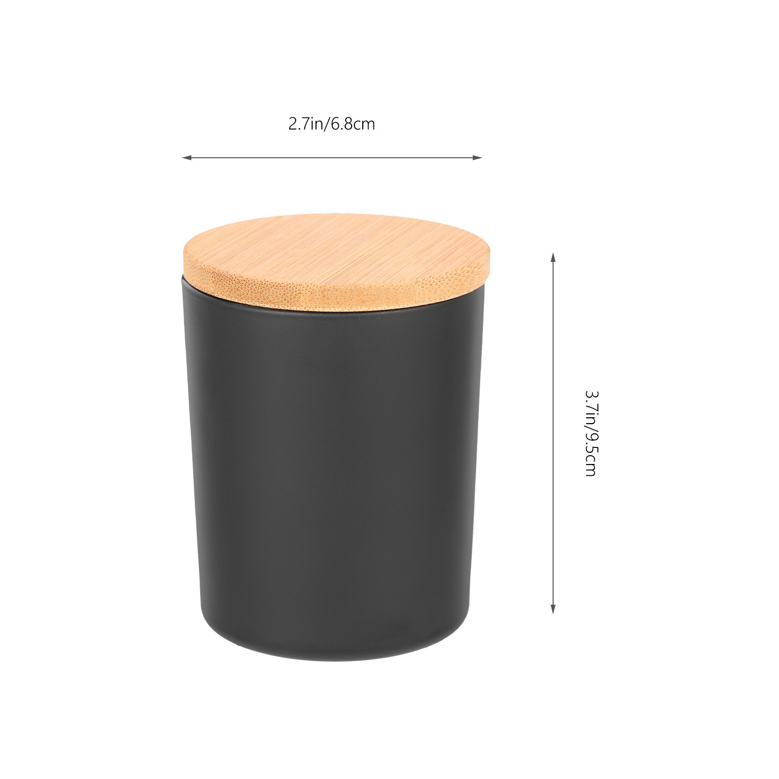 Zestaw 4 szklanych słoików na  – Candle Making Jars With Lids recenzja i cena