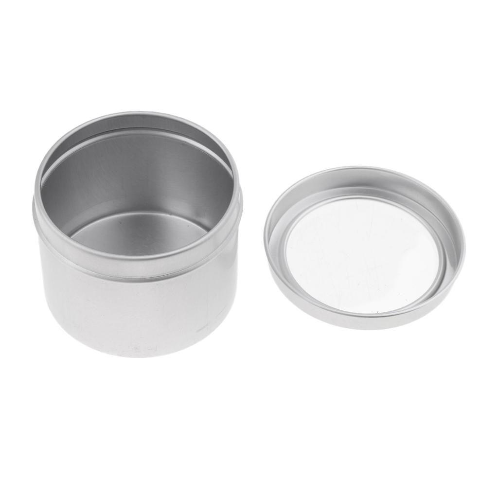 Puste aluminiowe pojemniki kos – Tin Container Lid recenzja i cena
